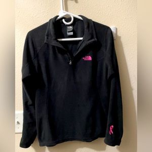 The North Face special breast cancer awareness 1/4 zip.